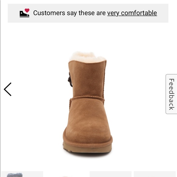 Ugg Tan Boots w/ Bow - Picture 8 of 9
